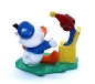 Preview: Donald Duck als Baby sitzt vor Jack in the Box Kunststoff Figur von Bullyland